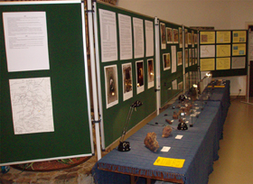 Der Vereinsstand während der SOnderausstellung 2007